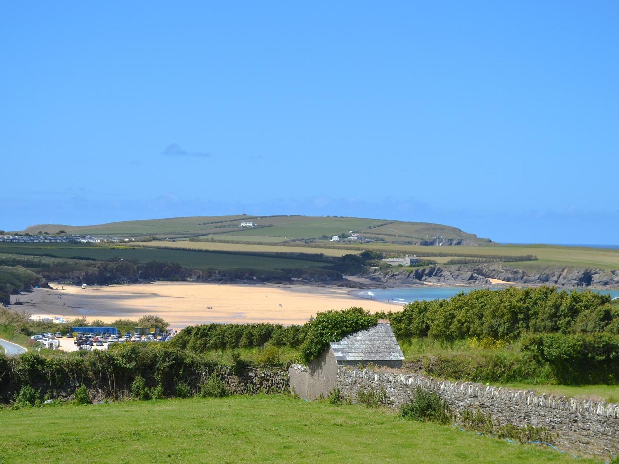 St Cadoc Cottage Saint Merryn Exteriör bild