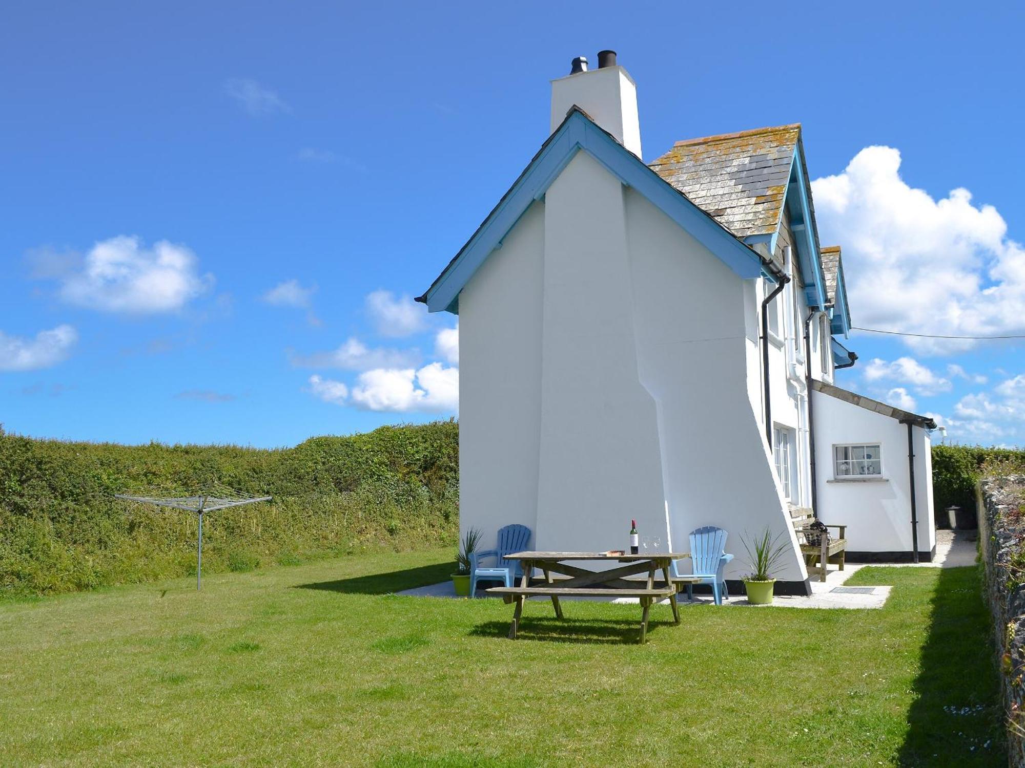 St Cadoc Cottage Saint Merryn Exteriör bild