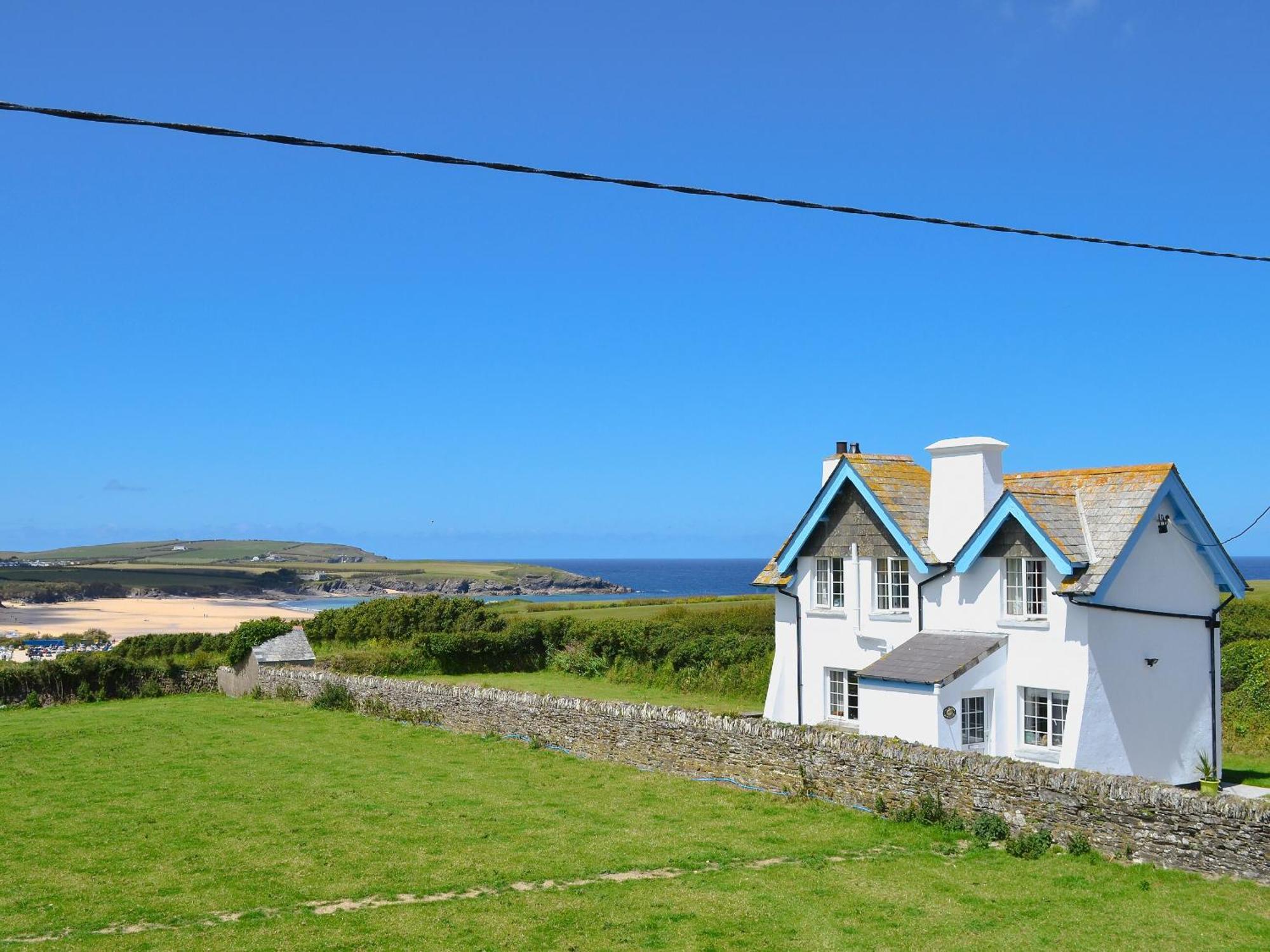 St Cadoc Cottage Saint Merryn Exteriör bild